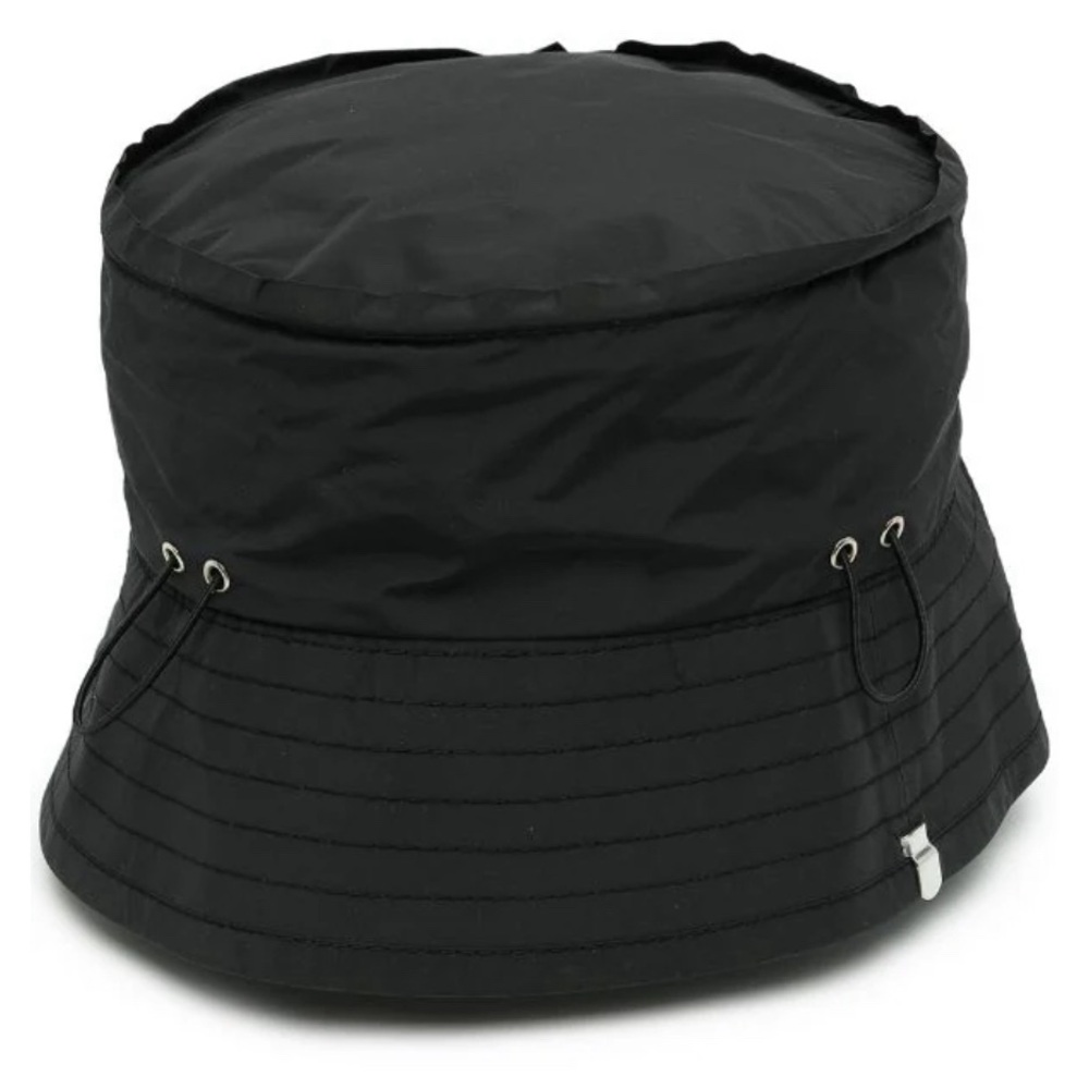 Craig Green drawstring-fastening bucket hat - black